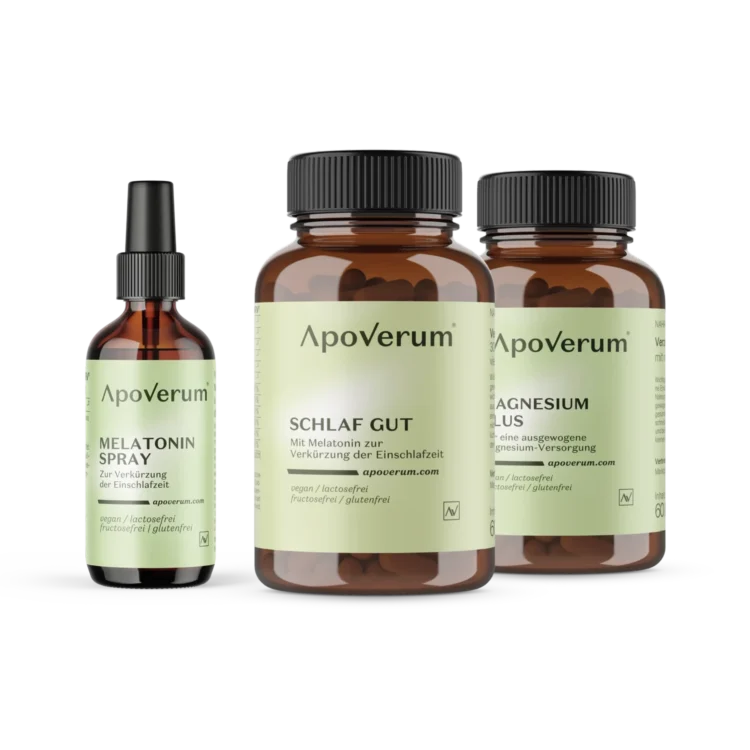 Apoverum Produkte für einen guten Schlaf