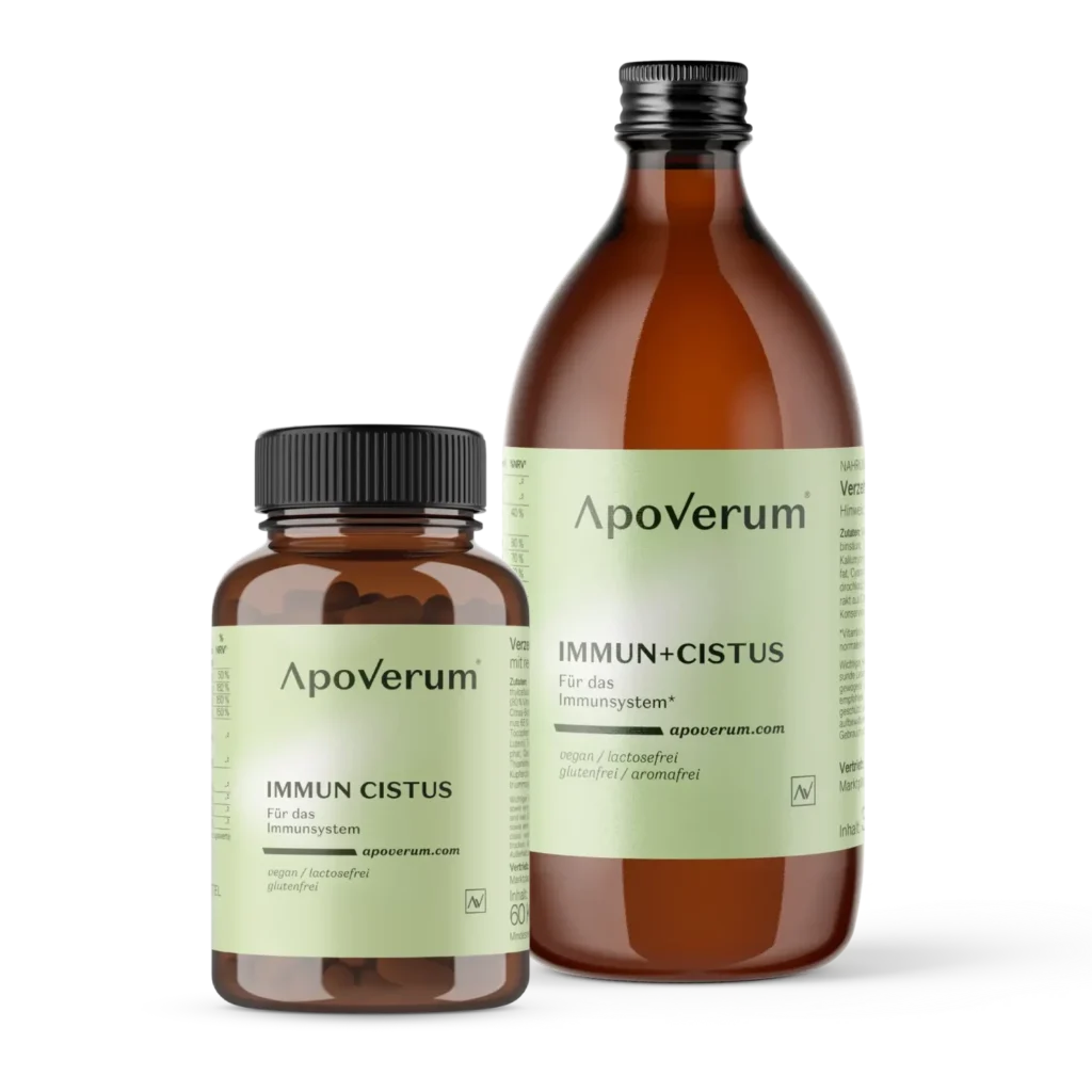 ApoVerum Immun + Cistus Saft-Kapseln