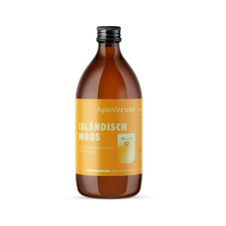 Isländisch Moos Saft für Kinder von ApoVerum® - Packshot